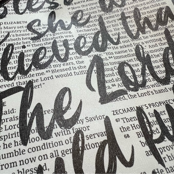 2 Piece Bible Verse Wall Art Canvas, Hope and a Future, Blessed is She - Picture 6 of 6